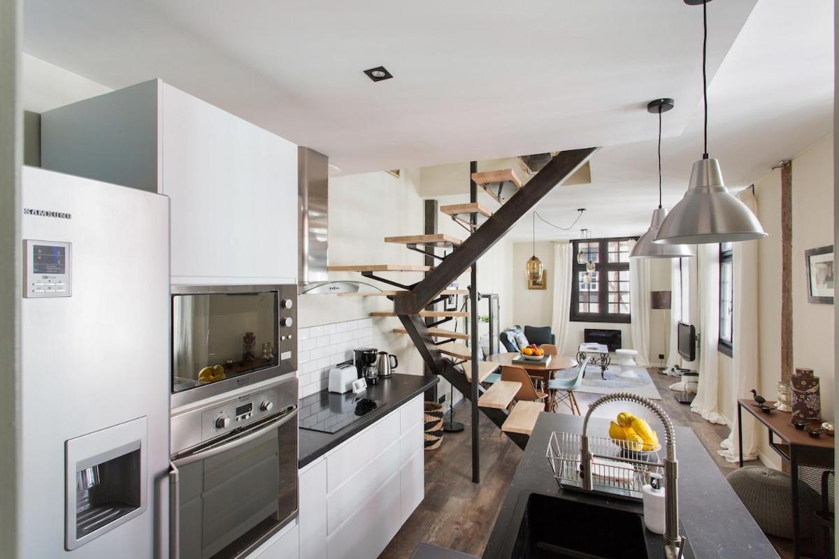 Bayonne - Centre Ville - Triplex - Standing Bagian luar foto