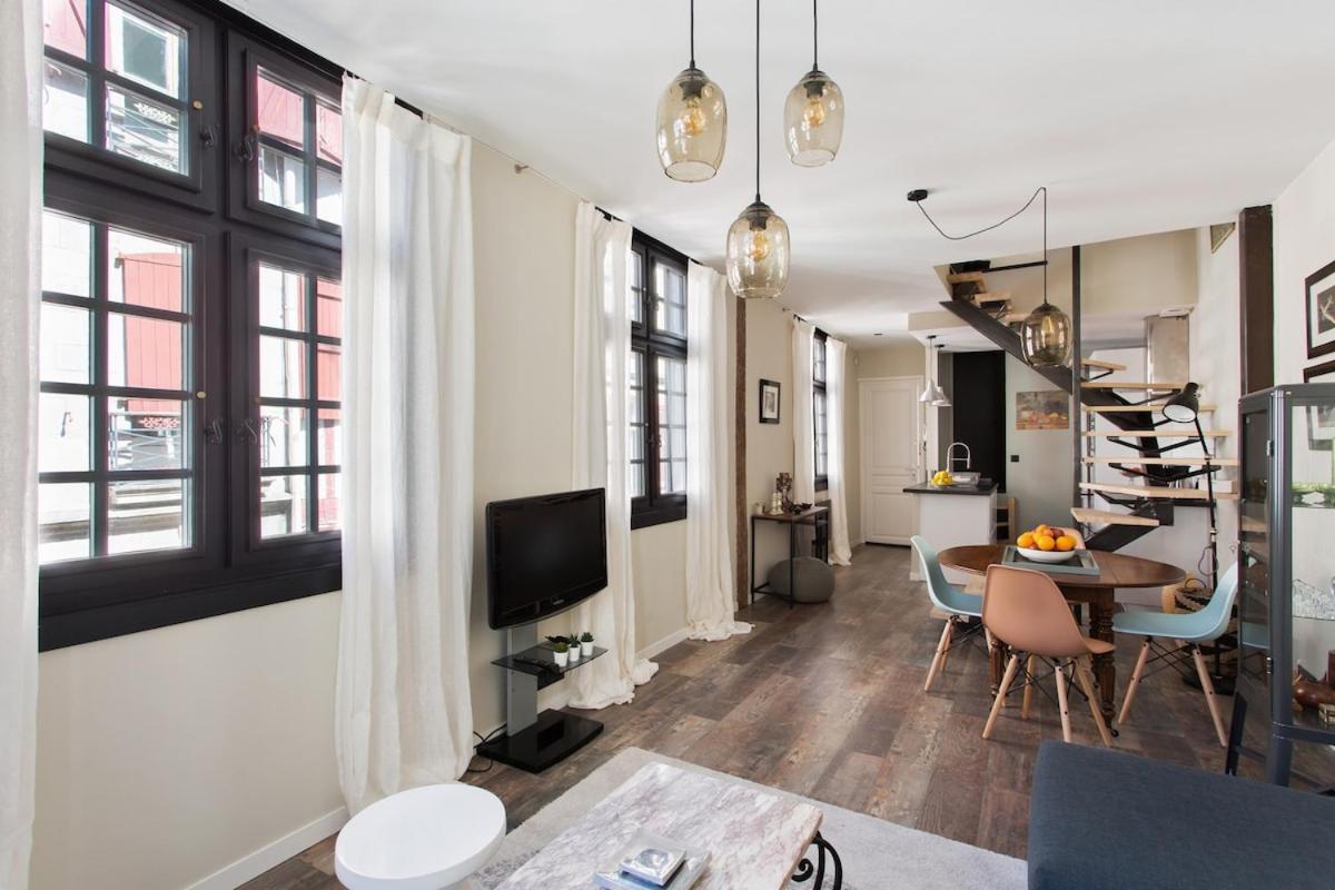 Bayonne - Centre Ville - Triplex - Standing Bagian luar foto